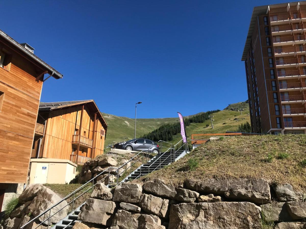 T2 Skis Aux Pieds Les Terrasses De La Bergerie Orcières Exteriér fotografie