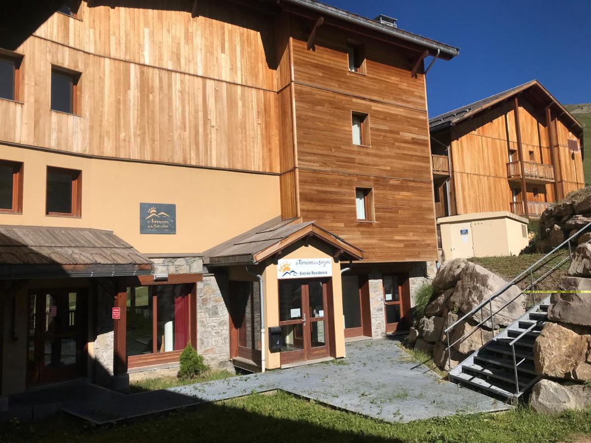 T2 Skis Aux Pieds Les Terrasses De La Bergerie Orcières Exteriér fotografie