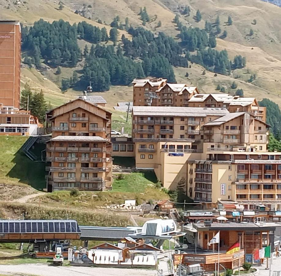 T2 Skis Aux Pieds Les Terrasses De La Bergerie Orcières Exteriér fotografie